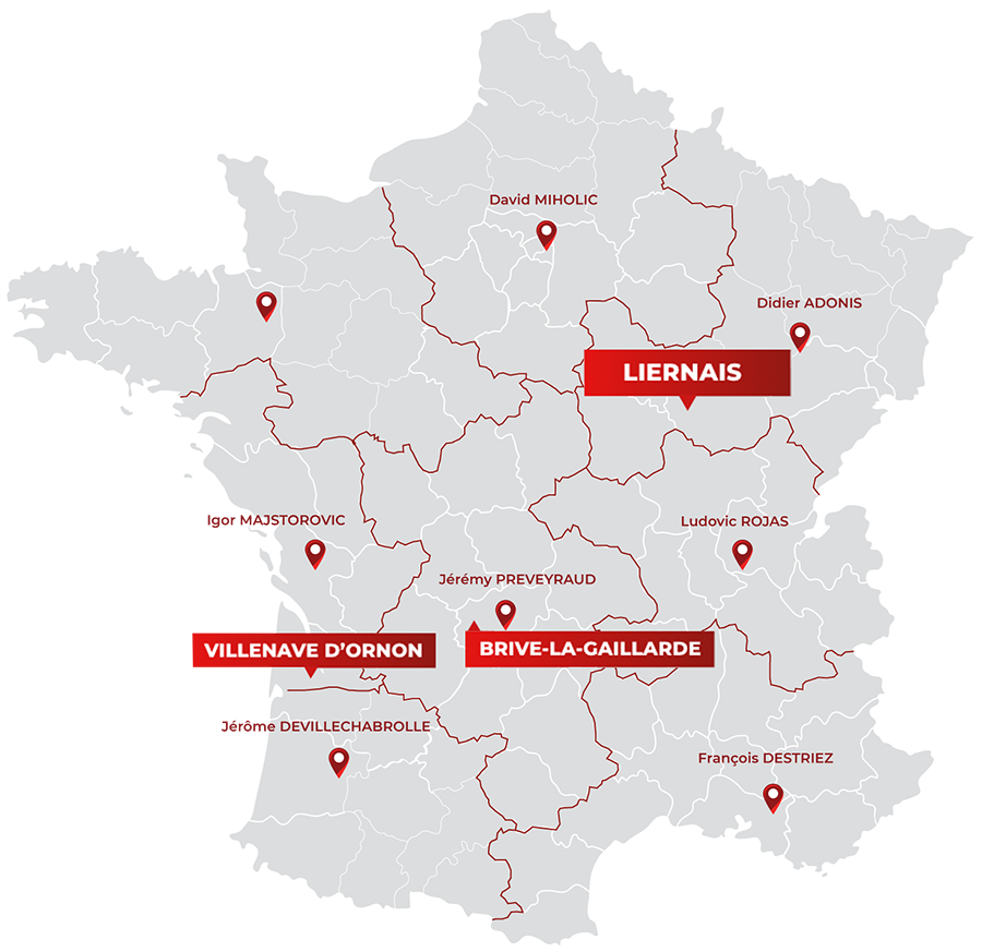 carte france